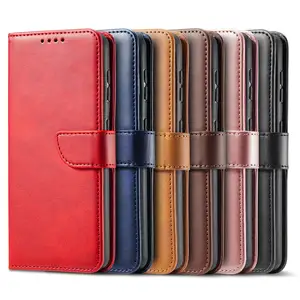Mobile phones all the leather back case with card slot magnetic close phone cover case android s20 ultra 5g back cover