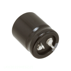 Condensateur LKX2E221MESZ25, canal fabricant, CAP ALUM 220UF 20% 250V SNAP TH, à traverser, 220 uF - Product Image 1