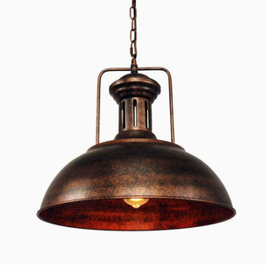 Lámpara Colgante Industrial Estilo Americano, Lámpara de Hierro para Restaurante/Bar/Cafetería/Ático, Lámpara Colgante Vintage para Decoración del Hogar - Product Image 1