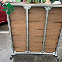 Système de terrasse modulaire DIY sur toit en composite WPC avec base réglable en aluminium
