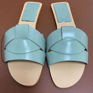 Mules plates tendance pour femmes, en cuir PU, mocassins décontractés d'extérieur, sabots colorés imperméables – Direct Usine - Product Image 5