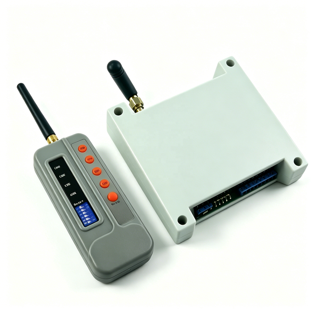RF35A04 RC45B04 433M 868M 4CH Wireless Bidirectional FSK Remote Controller LED Feedback Switch AES Rolling Code Encryption A490