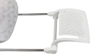 Chaise de bureau ergonomique pour longues sessions assises, confortable, multifonctionnelle, réglable en hauteur, pivotante, avec dossier en maille respirante.