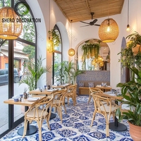 Mostrador personalizado de madera para cafetería de grado comercial a la venta con puerta de vidrio, almacenamiento de escaparate de panadería