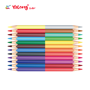 Bộ 12 Bút Chì Màu Hai Đầu Bán Chạy, Bộ Bút Chì 24 Màu Thiết Kế Hình Tam Giác Bằng Gỗ Dùng Để Vẽ Nghệ Thuật - Product Image 2