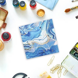 Fait à la main 300g <span class=keywords><strong>aquarelle</strong></span> papier Portable Mini <span class=keywords><strong>dessin</strong></span> livre carré <span class=keywords><strong>aquarelle</strong></span> costume pour livre peint à la main pour la peinture - Product Image 4