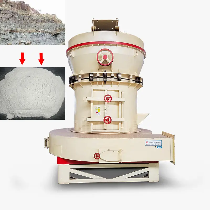 YGM160 vertical 6 rollers zeolite grinding mill stones for calcium carbon for stone roller crusher