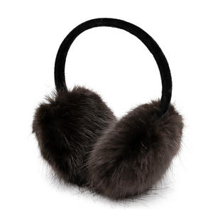 लक्जरी faaux-जैसे लंबे बाल सर्दियों फैशन एक्सेसरी महिलाओं की डिजाइनर शैली गर्म सुरुचिपूर्ण हेडवियर - Product Image 2
