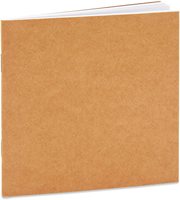 Carnet de notes vierge en papier kraft miniature personnalisé, journaux non lignés, carnet de croquis, planification, écriture de mémos, fournitures de bureau et scolaires