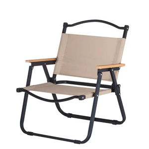 Chaise de plage pliable légère avec logo personnalisé, chaise de camping portable et basse - Product Image 1