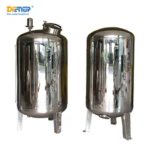 Filter Pasir Quartz Karbon Aktif Tangki Air Baja Tahan Karat Sus304/316 Filter Mekanis Tangki Air Steril