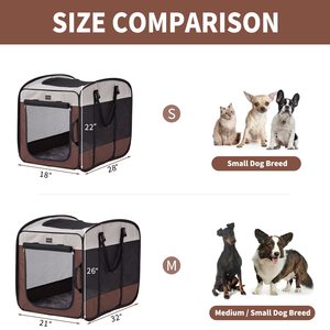 Xách Tay Pop up Trong Nhà Đóng Mở Du Lịch Crate Mềm Hai Mặt Mèo Túi Thoát Khỏi Vật Nuôi Lồng Chó Chuồng Và Crate Cho Chó Mèo - Product Image 4