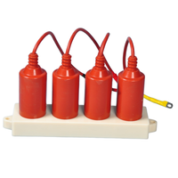 Protecteur de surtension combiné triphasé à quatre colonnes TBP-B-7.6 10kV en caoutchouc silicone