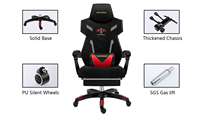 Chaise en maille de jeu de style course avancée Table Esport personnalisée de haute qualité et pour chaises de jeu Pc Mesh