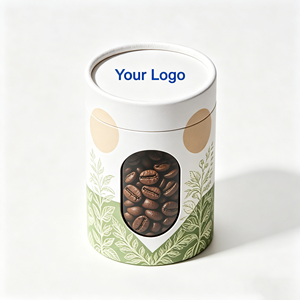 Recipiente Hermético de Papel de Grado Alimenticio para Café en Polvo - Product Image 1