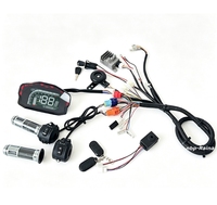 Kit de conversion de moyeu arrière pour vélo électrique QS273 Motor V3 V4 40H 3.5T 4T 5T 150mm 72V8000W à entraînement direct avec contrôleur ND Fardriver DKD