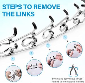 Supet Dog <strong>Prong</strong> <strong>Collar</strong>, Adjustable Dog <strong>Training</strong> <strong>Collar</strong> with Buckle for Small Medium Large Dogs - Product Image 5