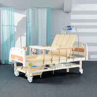 Lit de soins infirmiers multifonctionnel manuel LC-ZQ2 lit d'hôpital multifonctionnel rééducation aux soins intensifs pour la maison et les milieux médicaux