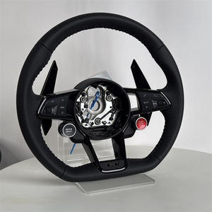 <span class=keywords><strong>Volant</strong></span> personnalisé avec garniture en cuir noir pour <span class=keywords><strong>Audi</strong></span> <span class=keywords><strong>A3</strong></span> A4 A5 A6 A7 A8 C7 S8 R8 Rs3 RS6 B8 B9 S7 RS <span class=keywords><strong>S</strong></span> <span class=keywords><strong>Line</strong></span> - Product Image 5