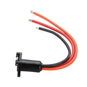 Piezas de remolque de camión de 24V hechas a medida, arnés de cableado impermeable UL 8Awg, 3 polos, Nuevo conector de Motor de arrastre, enchufe de remolque de plástico - Product Image 6