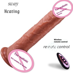 <span class=keywords><strong>Wos</strong></span> Henry Électrique Télescopique Balançoire Vibration Bâton Chauffant Usine Lot de Gode Artificiel Gode Sex Toy pour Hommes - Product Image 4