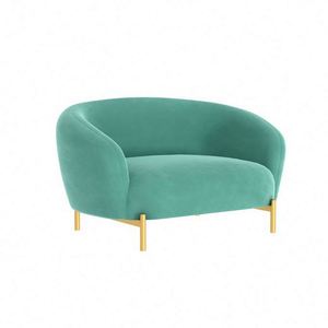 Divano Moderno in Velluto per Salotto e Salone di Bellezza, Stile Semplice ed Elegante - Product Image 2