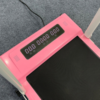 Tapis de marche pliable portable sous le bureau, silencieux, avec écran LED et télécommande, pour la maison, le bureau et le fitness cardio