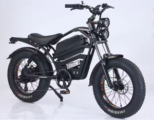 Bicicleta Eléctrica Modelo Harley Retro para Desplazamientos Urbanos, Motor de 500W/250W/1000W, Batería Integrada, Alcance de 60 km - Product Image 3
