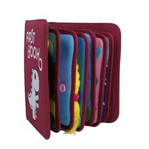 Livre éducatif pour nouveau-né, livre pliable en tissu, doux, idéal pour le transport précoce - Product Image 1
