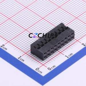 HX20011-2x9YS Housing (Wire-to-Board / Wire-to-Wire) P=2mm Connector ( Jack Structure: 2x9P )( Pitch: 2mm )( Row Spacing: 2mm ) - Product Image 2