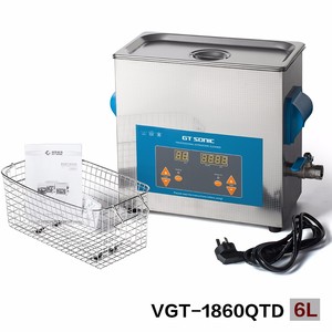 VGT-1860QTD SONIC Nuevo Limpiador Ultrasónico Industrial de 6L, Lavadora de Acero Inoxidable para Laboratorio, Lavadora Ultrasónica Personalizada - Product Image 1