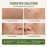 Crème réparatrice de la barrière cutanée pour peaux sensibles OEM, extrait de Centella, peptide, apaisant les irritations, unifie le teint, crème pour le visage