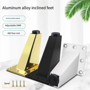<span class=keywords><strong>Pieds</strong></span> de canapé traditionnels en alliage d'aluminium robuste, réglables, 5 mm, <span class=keywords><strong>pour</strong></span> <span class=keywords><strong>meubles</strong></span> de chambre, table à manger, table basse, lit, meuble TV - Product Image 2