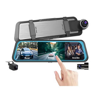 หน้าจอสัมผัส 12 นิ้ว IPS กล้องคู่ มุมมอง 170 องศา บันทึกวิดีโอกลางคืน พร้อม GPS/WiFi ในตัว บันทึกแบบวนซ้ำ รองรับ <span class=keywords><strong>Tesla</strong></span> - Product Image 6