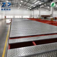 Plancher de mezzanine en structure métallique |   Panneau galvanisé à pose à sec pour la construction de plateformes d'entrepôt sans béton