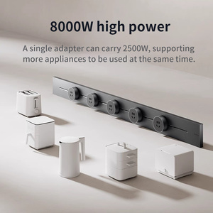 Xiaomi ชุดซ็อกเก็ตสำหรับใช้ในบ้าน8000วัตต์กำลังสูงสำหรับเครื่องใช้ไฟฟ้าใช้กับ10A โรตารี่อะแดปเตอร์รางไฟ50ซม. - Product Image 2