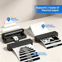 Imprimante thermique multi-appareils HZTZ MT80 pour ordinateur portable/tablette/smartphone avec papier A4 USB/sans fil Garantie 1 an - En stock