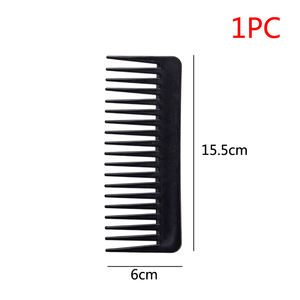 1PC宽齿梳子适合长卷发女性假发缠结美发耙子梳子适合家用 - Product Image 4