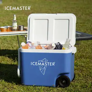 IceMaster 2 7 14 26 45 L Wheeled Durable Food Grade Materials Long Time Insulation Portable Beer Cooler Box