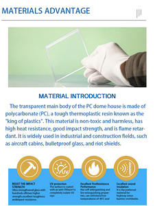 Serres préfabriquées en dôme PC transparent <span class=keywords><strong>de</strong></span> conception moderne innovante hôtels en plein air parcs maisons à bulles - Product Image 3