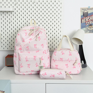 Nouveauté transfrontalière : Sac à dos pour enfants avec jolis nœuds, idéal pour le collège, et nouveau sac à dos pour femmes 2026 - Product Image 2