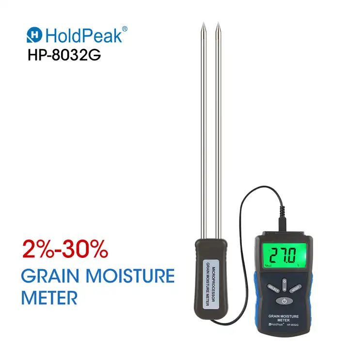 HP-8032G Humidity Tester Digital Display Grain Moisture Meter 2~30%