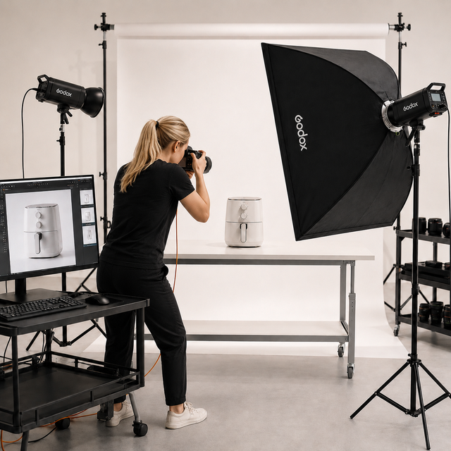 Professional AMZ Product Photography Service, Shopify Ecommerce Photo Shoot & Videography by Real Photographers