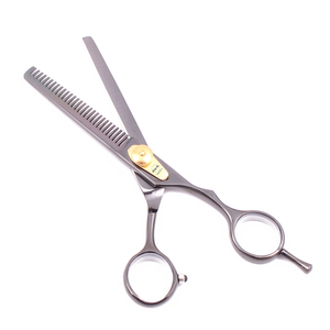 Forbici del barbiere 5.5 ''6 "In Acciaio Giapponese Dei Capelli di Taglio Forbici di <span class=keywords><strong>Parrucchiere</strong></span> Forbici Taglio di Capelli <span class=keywords><strong>Set</strong></span> Nero A1020 - Product Image 5