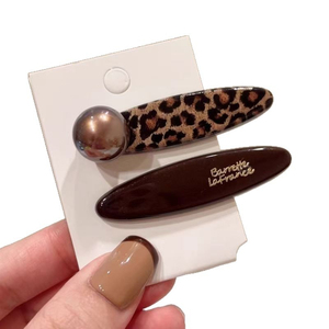 Múltiples Modelos, Venta Caliente, Diseño Exclusivo y Dulce, Pasadores de Pelo Marrones, Pasadores de Pelo Exquisitos de Lujo Ligero para Mujer, Accesorios de Moda para el Cabello, Venta al por Mayor - Product Image 6