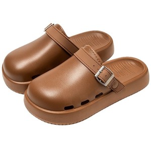 Sandales à Plateforme EVA Birkenth d'Été pour Femmes et Sabots Confortables Baotou pour Hommes, Idéales pour la Maison et la Plage - Product Image 1