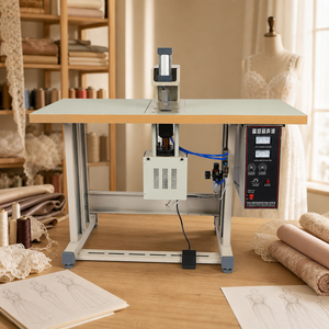 Machine de soudage par points à ultrasons modèle JT-50-Q au <span class=keywords><strong>meilleur</strong></span> prix pour la fabrication manuelle de masques, machine d'usine pour la fabrication de sacs non tissés - Product Image 6