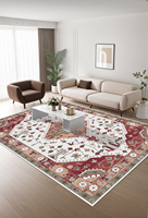 Tapis de sol modernes de luxe Grand salon Tapis personnalisés pour la maison Technique tuftée OEM Bienvenue Lavable Prière Utilisation dans la chambre à coucher