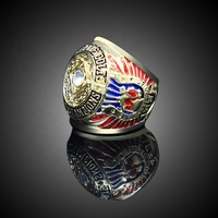 Ventes chaudes Bague de championnat des Yankees de New York de 1958 Haute qualité Bague de sport de baseball pour hommes Bague en alliage plaqué or tendance