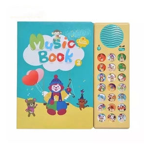 Livres <span class=keywords><strong>audio</strong></span> d'éducation de la petite <span class=keywords><strong>enfance</strong></span> avec des histoires et de la musique Boîte à jouets d'enseignement pour enfants jouable électronique - Product Image 5